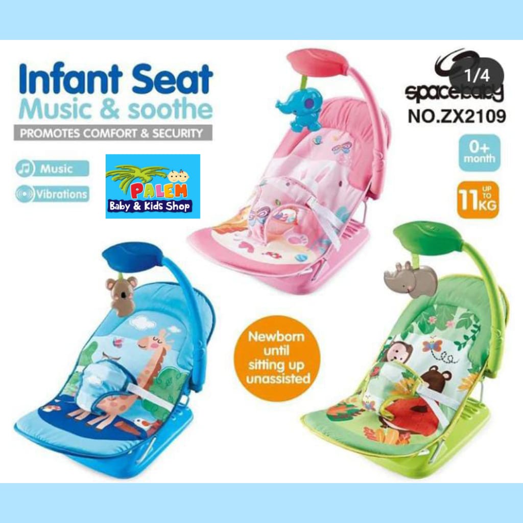 SPACE BABY Infant Seat Bayi/ dudukan bayi  music &amp; projection funcion