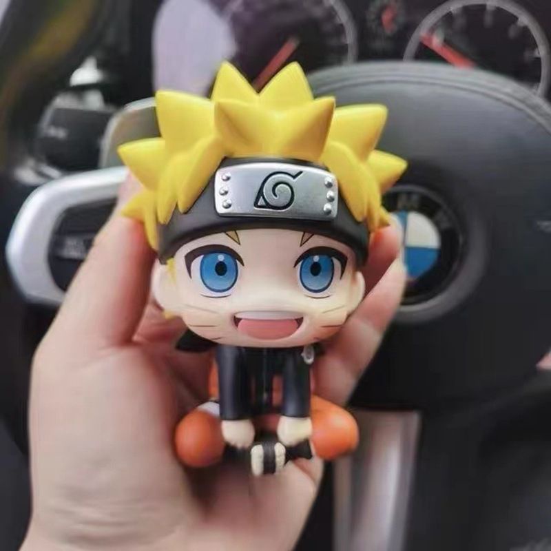 Cartoon Naruto Doll Pvc Q Version Uzumaki Naruto Room Decoration Cartoon Cute