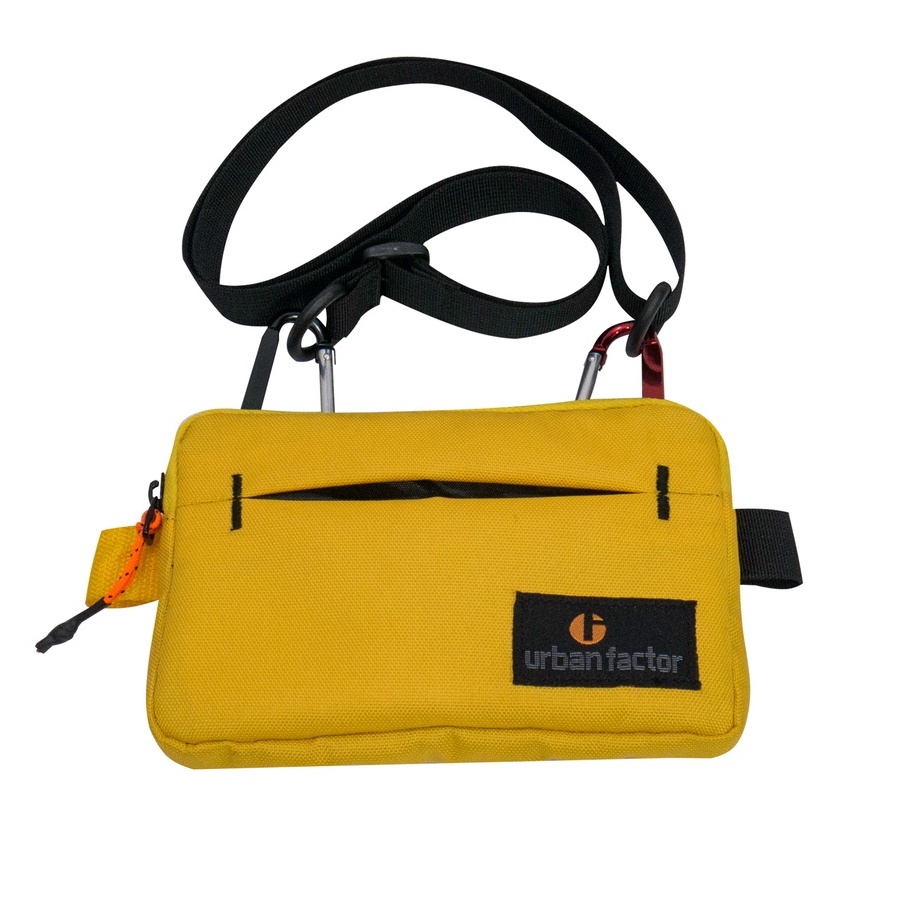 CHEERS YELLOW |ManNeedMe x URBAN| Tas Selempang Pria Tas Handphone Sling Bag ORIGINAL