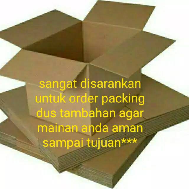 

Packing Dus tambahan + bonus tambahan plastik luar