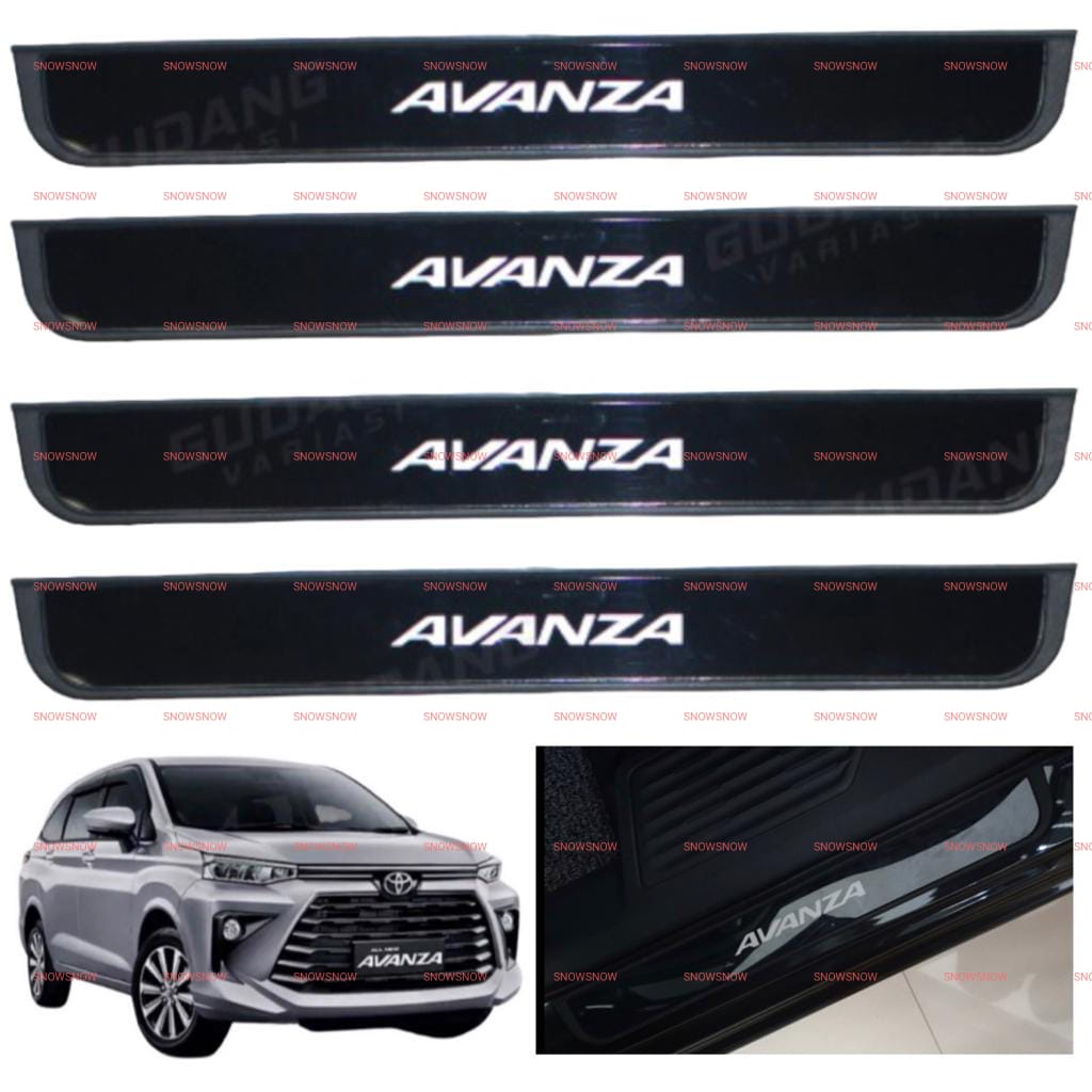 Sillplate Samping Avanza Xenia Veloz 2021 2022 2023 2024 UP Hitam
