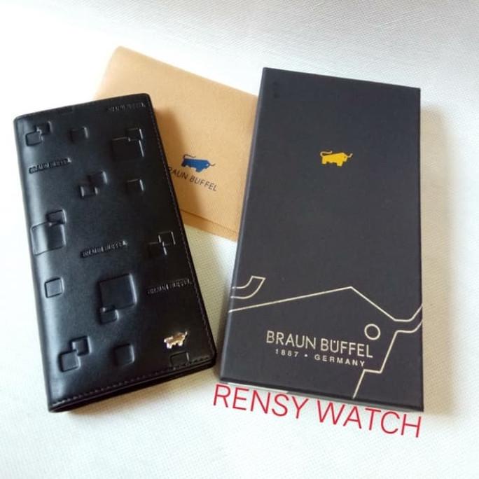 Dompet Kulit Panjang Pria/Wanita Braun Buffel Termurah