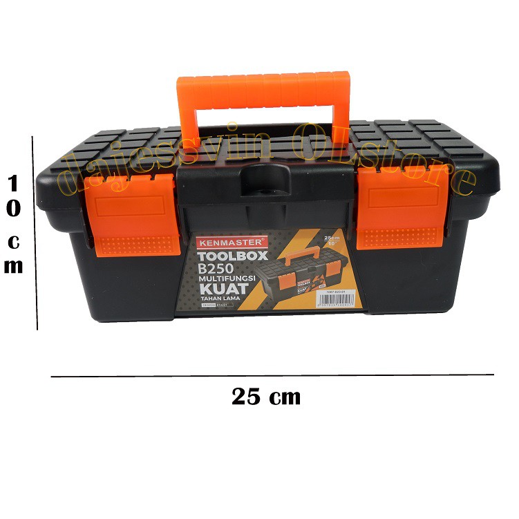 Tool Box Mini Tempat Alat Perkakas Serbaguna Kenmaster B250 - ToolBox Mini Kenmaster Multifungsi