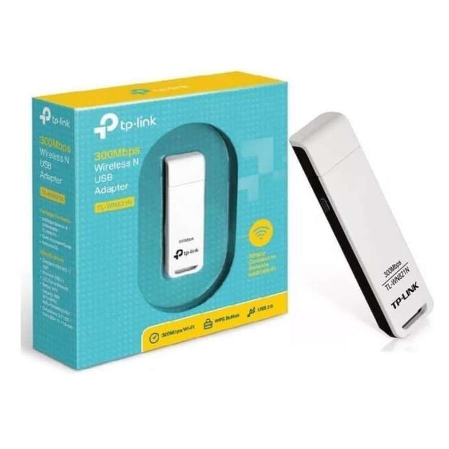 Tp-Link TL-Wn 821N 300 Mbps Wereless N Usb Adapter