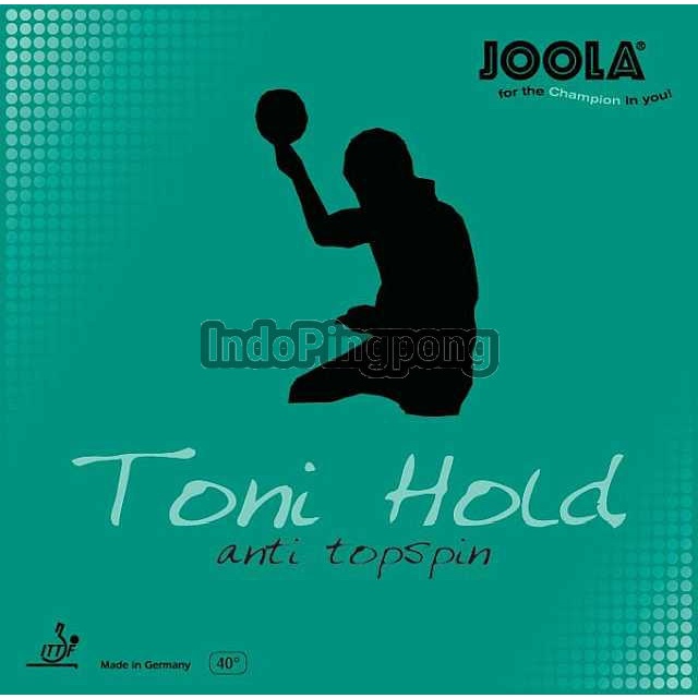 Joola Toni Hold Anti Topspin ~ Antispin Rubber Karet Anti Spin - Hitam