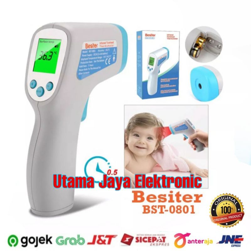 Paket 3in1 Oximeter Pulse Thermometer Gun Tensi Meter