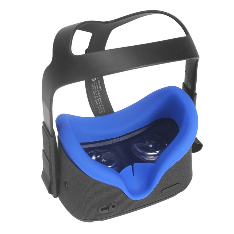 Cre Cover Pelindung Mata Bahan Silikon Lembut Anti Keringat / Slip Untuk Kacamata Vr Oculus Quest 2