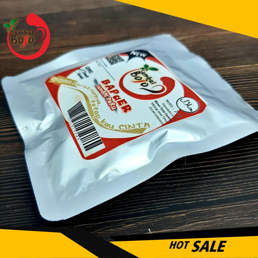 Sambal Viral Sambal Paru - Oseng Paru (Bojo BaPaER) sambal sachet 20gr