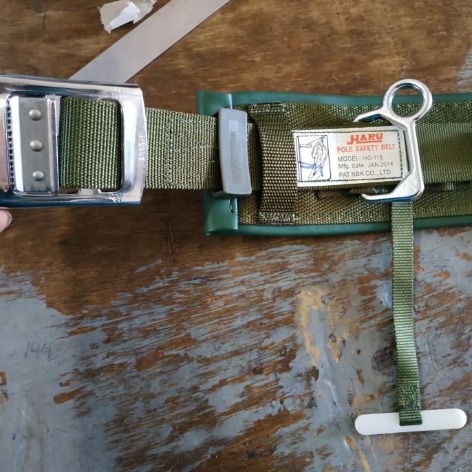 Safety Belt / Sabuk Pengaman / Safety Belt Pln Hc-113 Haru