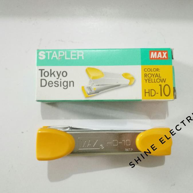 

Hemat Stapler Max Hd-10 Hekter Hd 10 Alat Staples Gilaa!!!