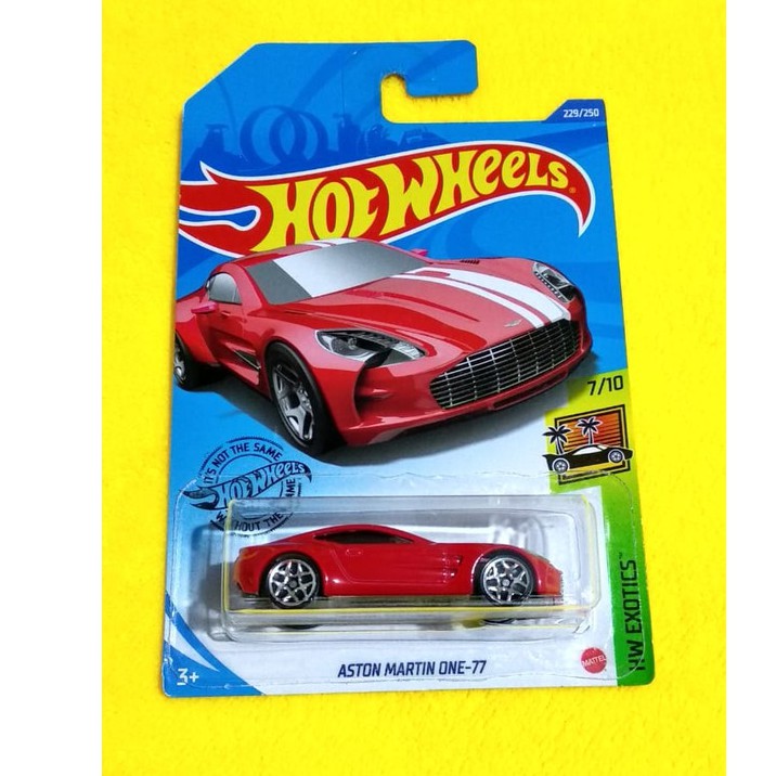 Hot Wheels Aston Martin One 77  JDM Diecast Koleksi Blister Merah Bukan Ferrari Datsun