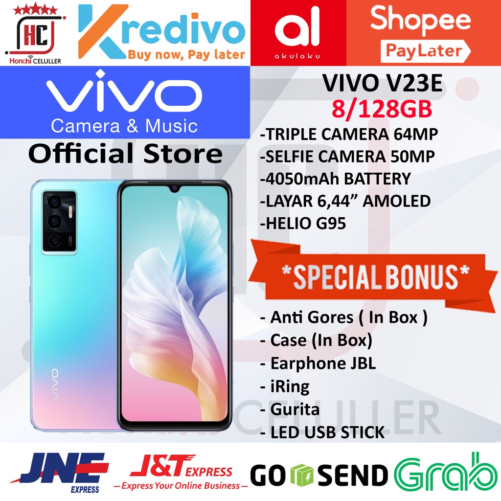 VIVO V23E 8/128 GB GARANSI RESMI VIVO INDONESIA