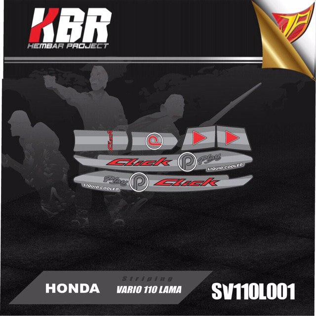 (COD) Striping Vario 110 Cw Karbu - Striping Variasi List Vario 110 Lama Variasi Racing