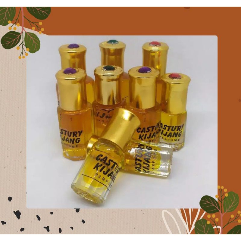 parfum Kasturi original Non Alkohol roll On Isi 12 ml