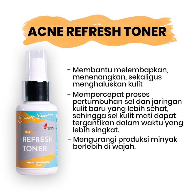 Farma Wdc - Acne refresh Toner original farma wdc BPOM