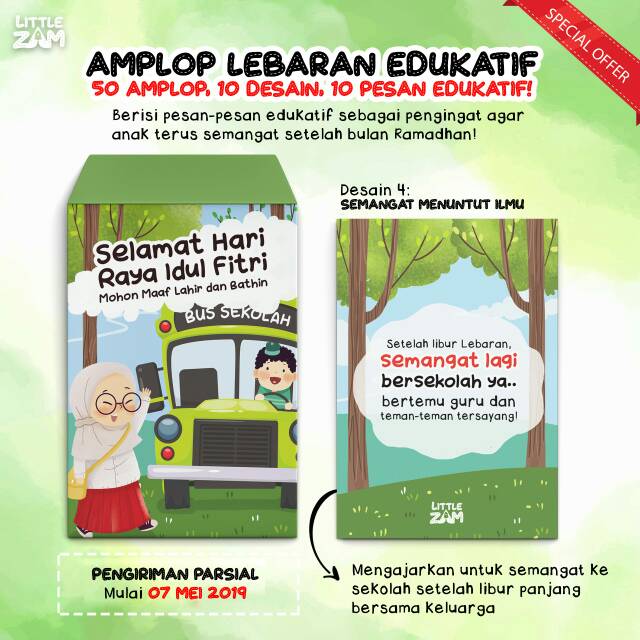 

AMPLOP LEBARAN EDUKATIF