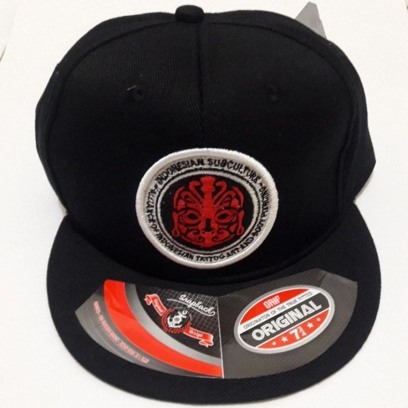 TOPI MASBERTO KINGDOM BORDIR ORIGINAL PREMIUM