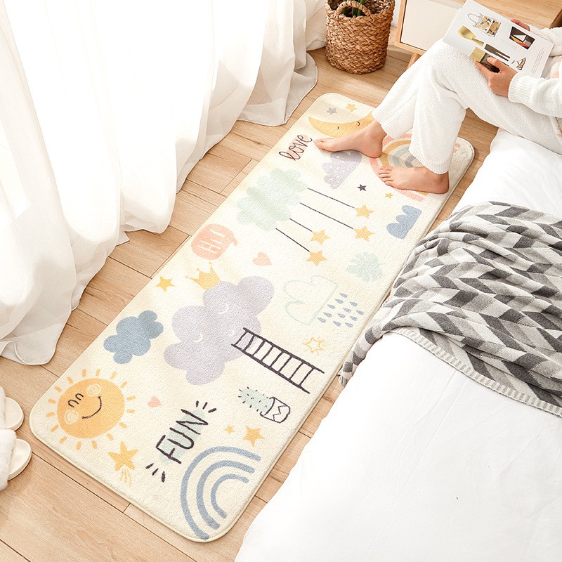 KARPET KESET RUMAH MINIMALIS UKURAN BESAR 60X160 BAHAN BULU HALUS