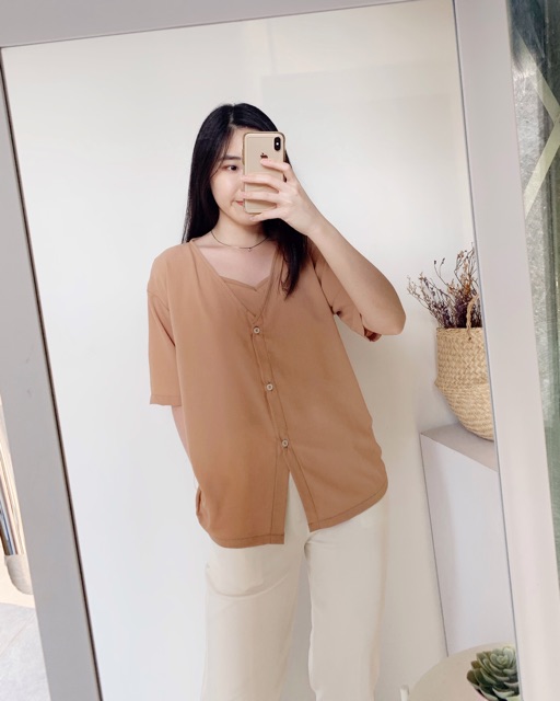 Fuku Tanktop and Cardigan Set