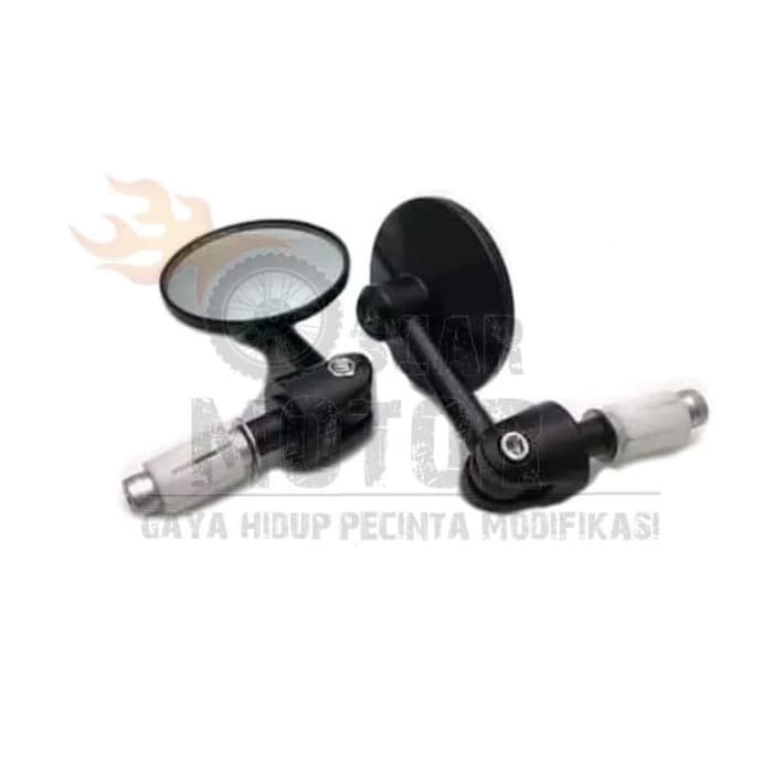 SPION JALU BULAT LIPAT BAR END MINI TEKUK NMAX PCX ADV AEROX VARIO 07E  0 Ulasan motor motor