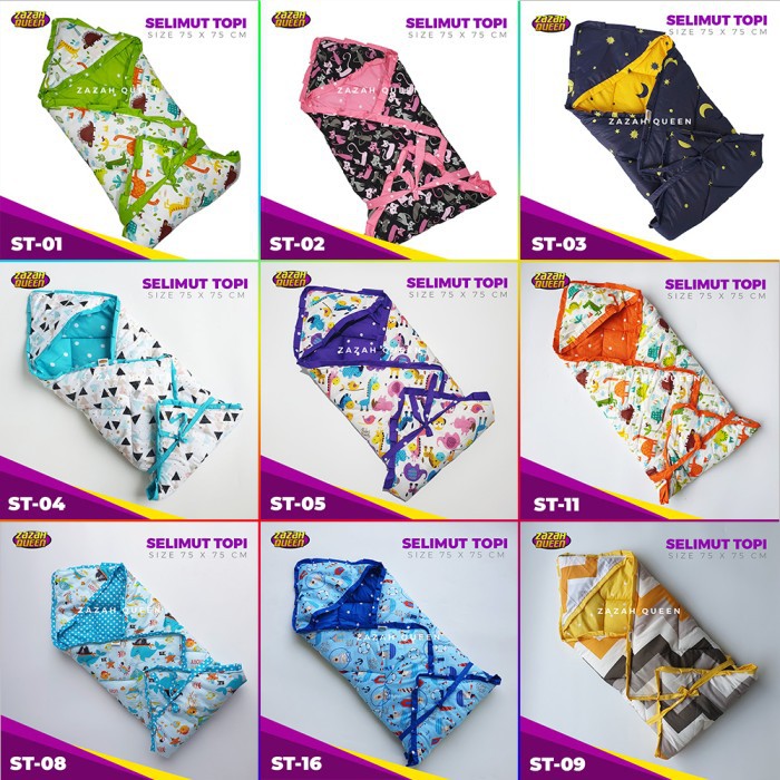 Selimut Topi Bayi / Selimut Bayi Topi