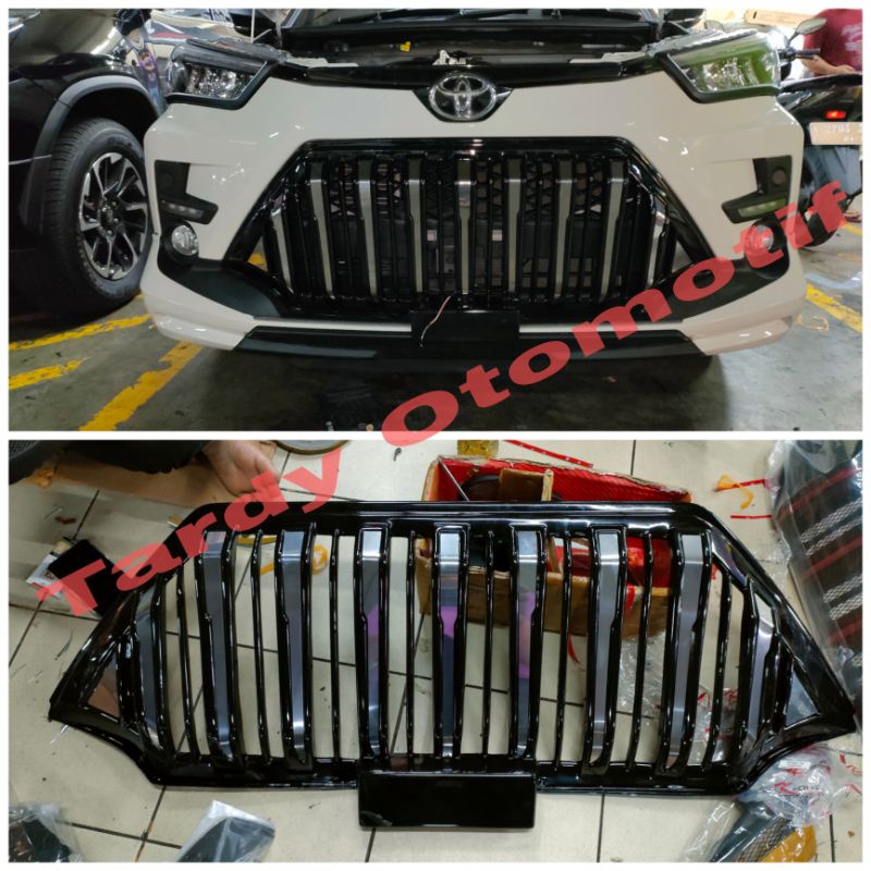 Grill Toyota Raize 2022 Model Apollo Plastik ABS