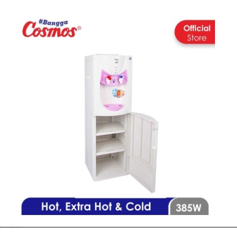 Cosmos Dispenser Air Galon Atas + Rak Extra Hot Cold CWD-5602 CWD 5602