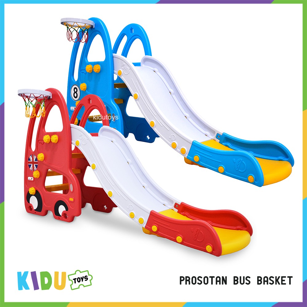 Prosotan Anak Bentuk Bus Basket Kidu Toys