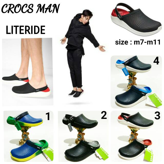 Sandal Crocs Man Literide Murah Dan Terbaru