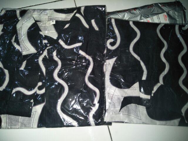 Asifa Batik Hrb026 Kenongo Kemeja Tosca Pendek Pekalongan Padi M L Xl Sogan Tulis Halus Kemeja Batik