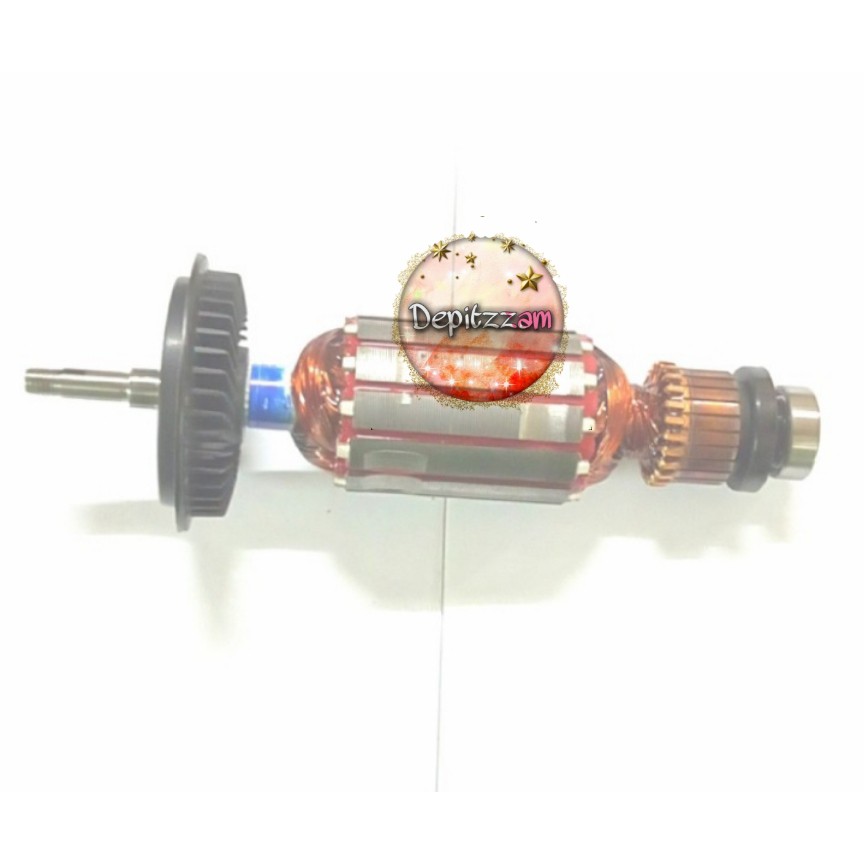 Armature Gws 8-100 Gws 8 100 Angker Rotor Untuk Mesin Gerinda