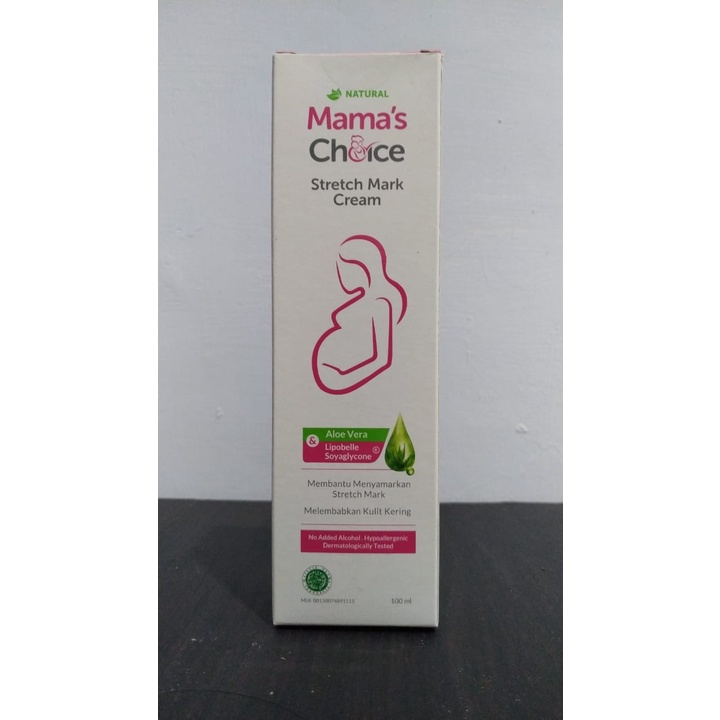 Mama's Choice Stretch Mark Cream Solusi Perut Gatal dan Stretch Mark