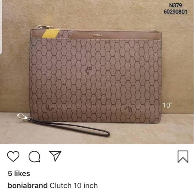 bonia clutch