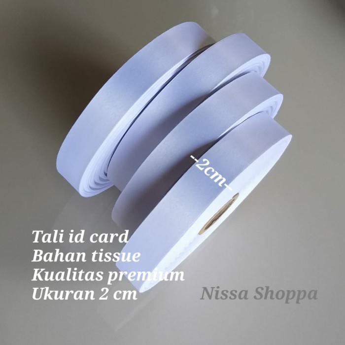 

Tali I'D Card Bahan Tisue Tali Name Taq Tisue Tali Card Holder Tisue 070