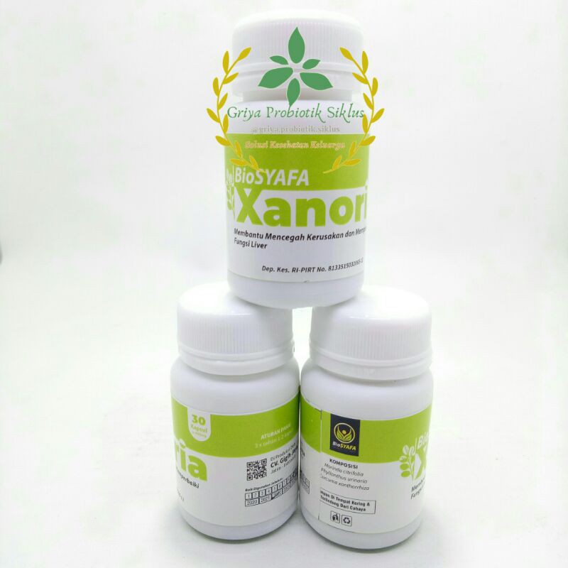 BIOSYAFA XANORIA / Biosyafa Hepatitis  PROBIOTIK SIKLUS