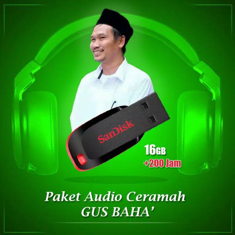 Flashdisk Kajian Ceramah Gus Baha Terlengkap
