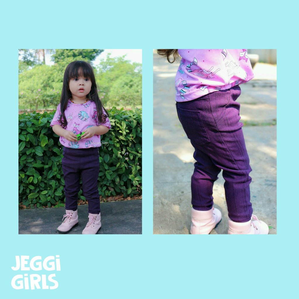 Jeggi Girls Celana Panjang Anak Perempuan Celana Anak by Kakay Kids