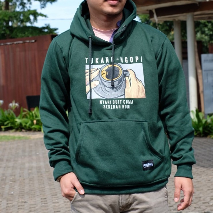 Jaket Sweater Hoodie Tukang Ngopi Terbaru Terlaris