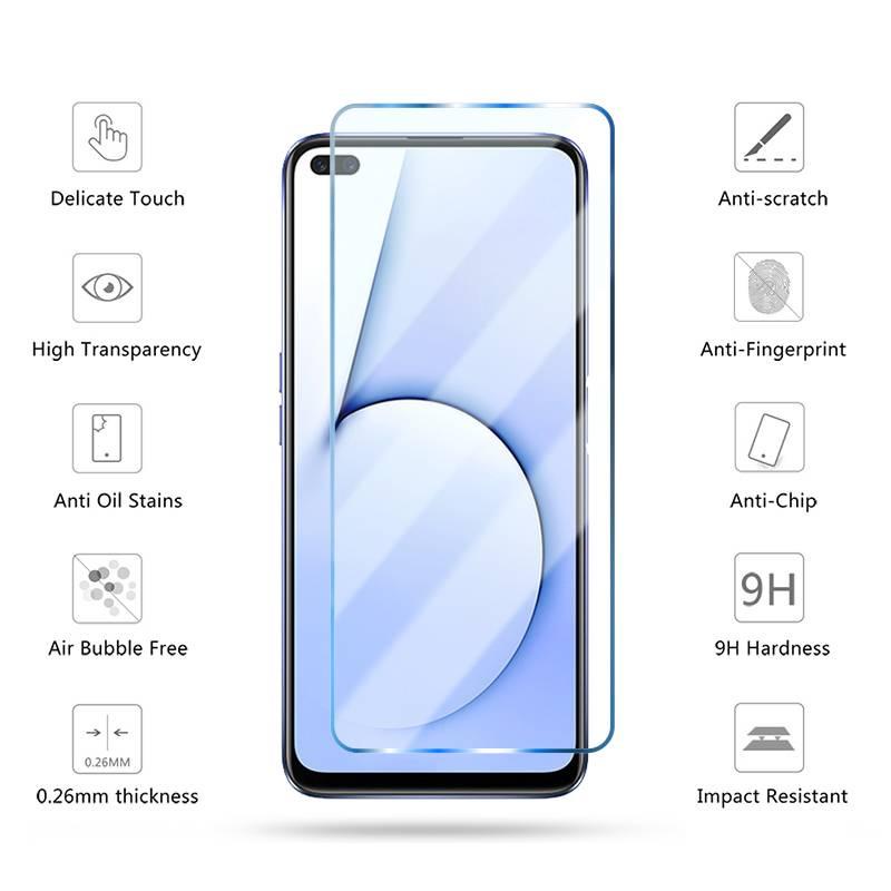 3Pcs Screen Glass For Realme GT Neo 5G 8 C21 C3 C25 7 6 5 C17 C15 C12 Tempered Glass For Realme 8 7 6 X2 X7 5 Pro X3 XT X C11 C2