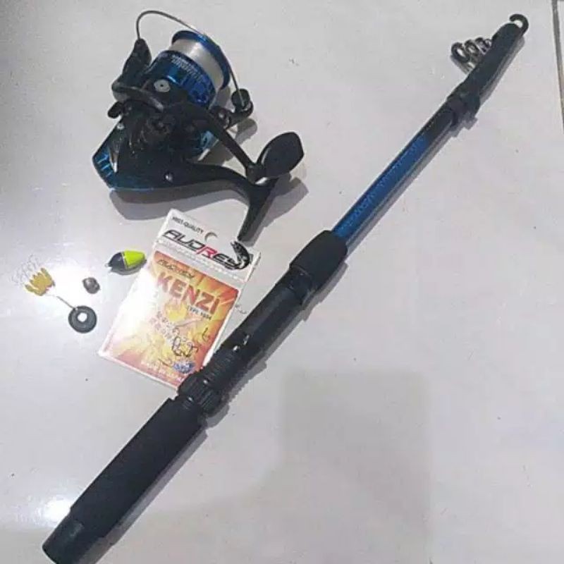 SATU SET ALAT PANCING LENGKAP 150cm 180cm 210cm