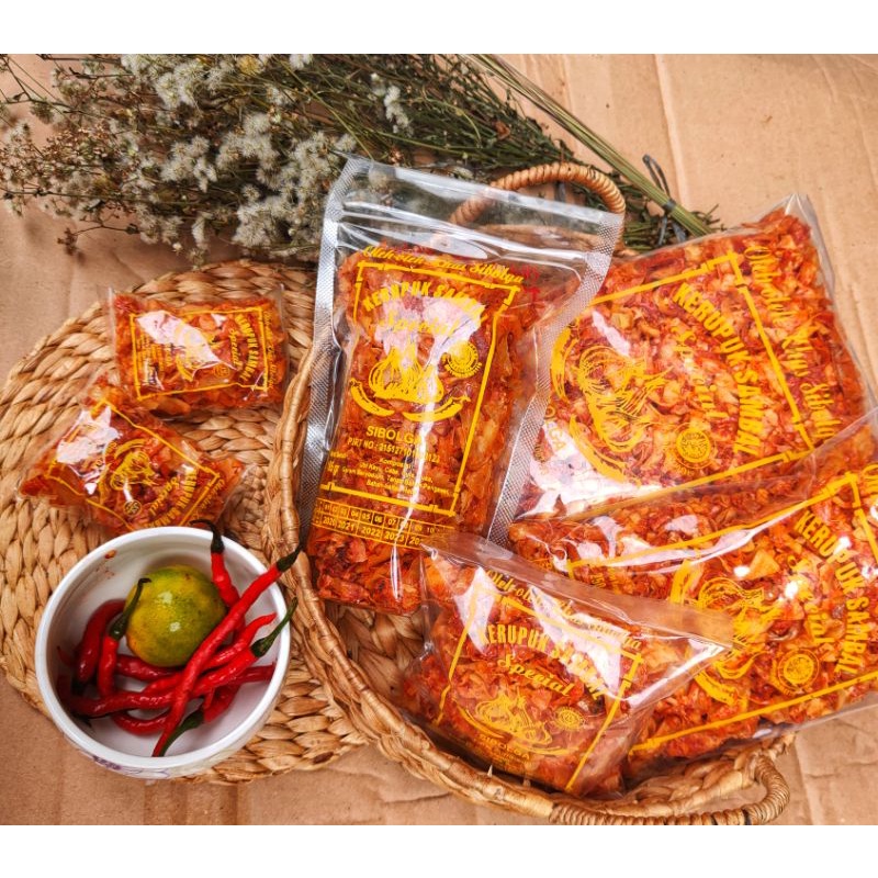 

Kerupuk Sambal Sibolga 1 ons