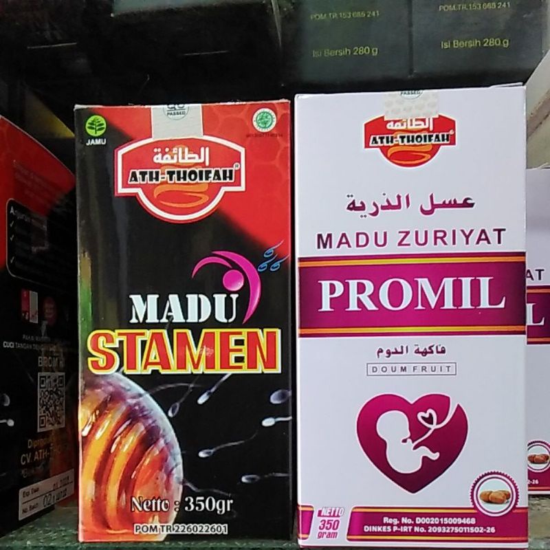 madu zuriat promil at thoifah | madu penyubur pria madu stamen at thoifah | netto 350 gr | 100% ORIG