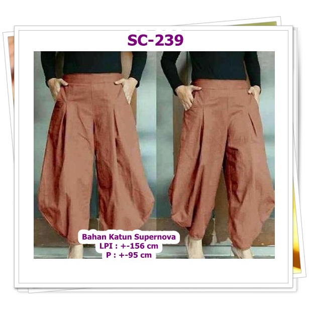 Celana Kulot Wanita - Celana Rok - Celana Kulot - Celana Rok Muslimah - Celana Rok Wanita Murah / SC