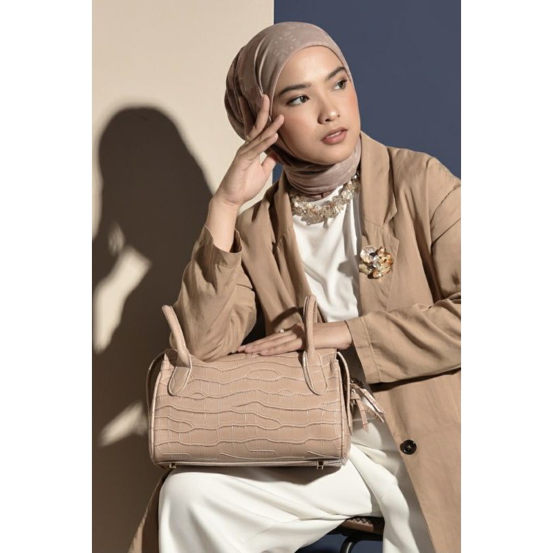 BERLIN BAG CROCO NUDE BY HEYLOCAL ID