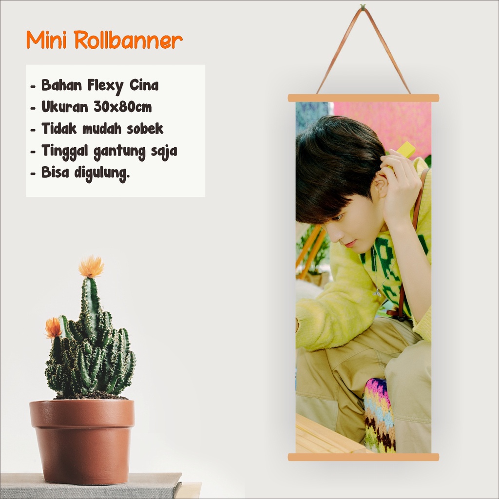 MINI ROLL BANNER NCT 127 MARK STICKER