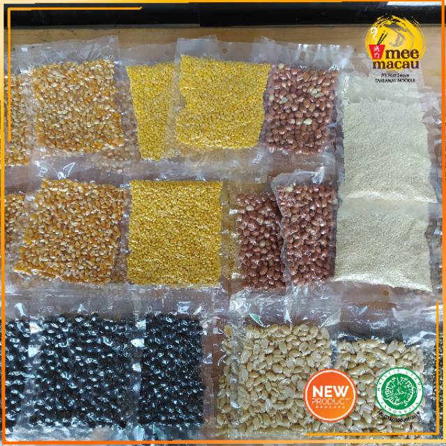 Kacang Tanah Ose Vacuum | Peanut Cabut Tanpa Kulit Alami Import India | 100 Gram