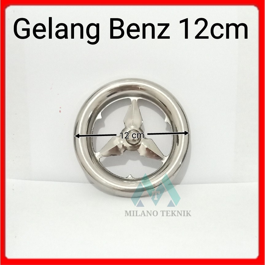 Gelang Benz Stainless Steel Gelang Mercy Aksesoris Stainless