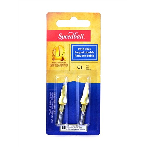 Speedball Art Products - C-1 Twin Pack Nibs