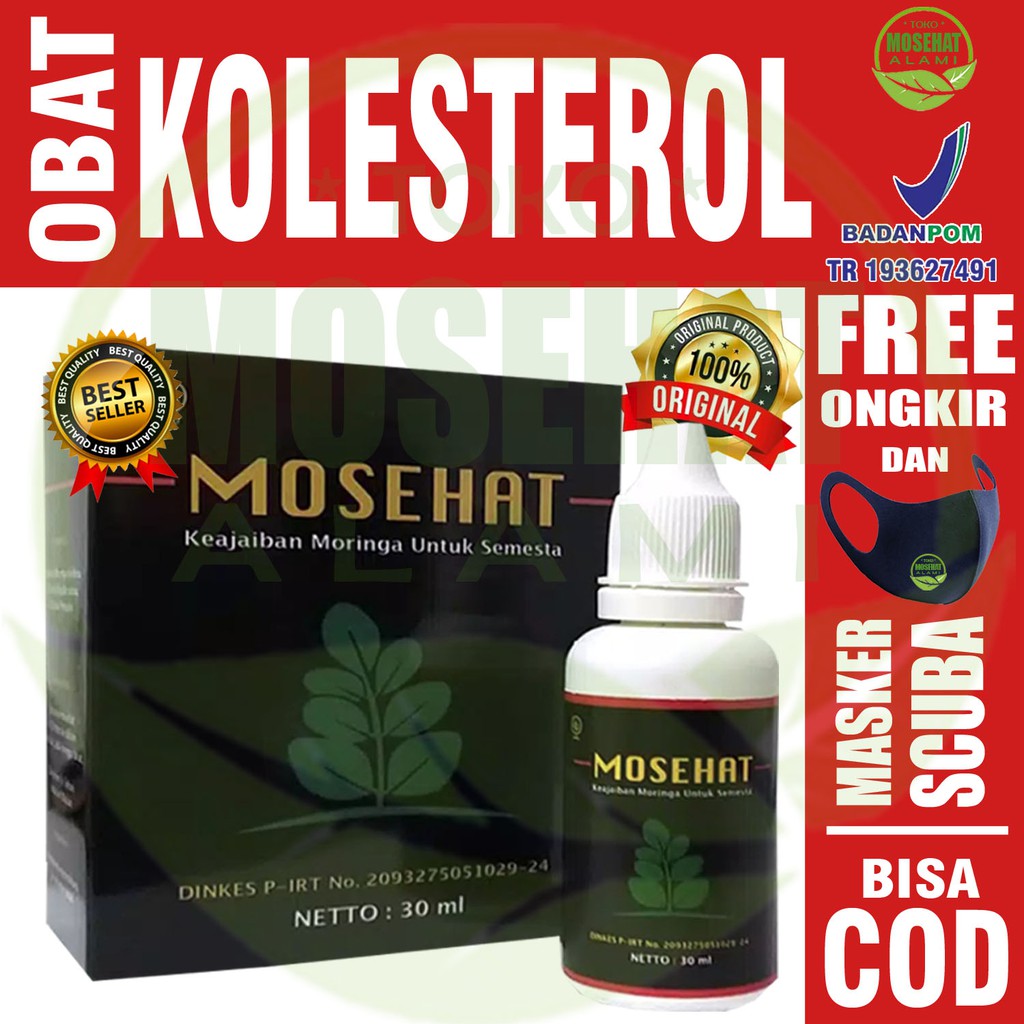 

Obat Herbal KOLESTEROL Ampuh Mosehat Berkhasiat Original BerBPOM