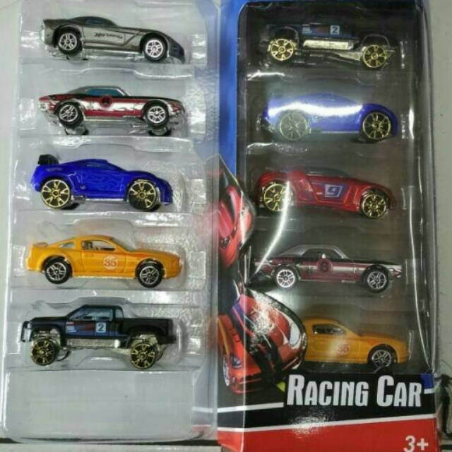 Mainan Diecast Hotwheel 5pc